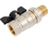 Шаровой кран Terma NEOS 1/2", с американкой, бабочка 26026 1