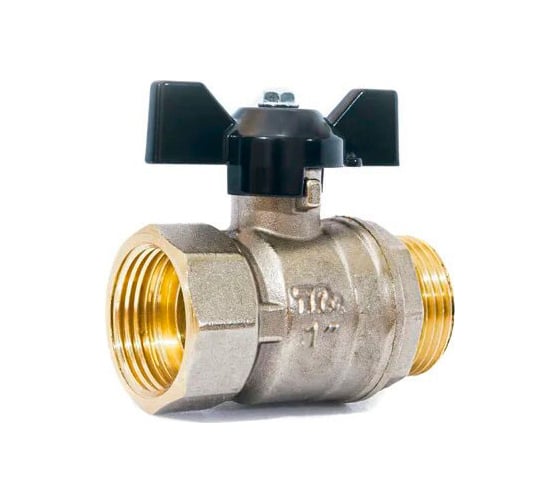 Шаровой кран Terma NEOS 1", в/н, бабочка 26035