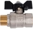 Шаровой кран Terma NEOS 1/2", в/н, бабочка 26024 3