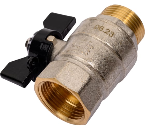 Шаровой кран Terma NEOS 3/4", в/н, бабочка 26029 1
