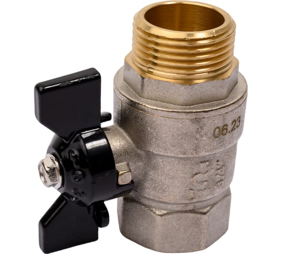 Шаровой кран Terma NEOS 3/4", в/н, бабочка 26029