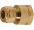 Переходник Terma 1/2в-3/8н, с цангой, латунь 42385 1
