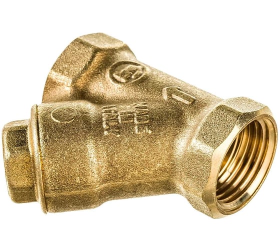 Фильтр косой сетчатый Giacomini 1/2, нехромированный Gia R74AY103 1