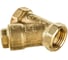 Фильтр косой сетчатый Giacomini 1/2, нехромированный Gia R74AY103 1