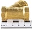 Фильтр косой сетчатый Giacomini 1/2, нехромированный Gia R74AY103 3