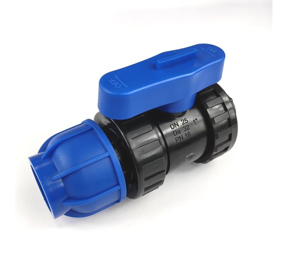 Кран ПНД BOUTTE 32х3/4ВР, 7 шт 9279028