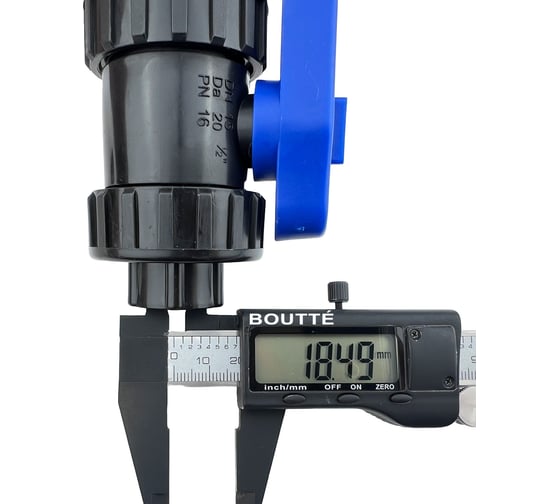 Кран ПНД BOUTTE 20х1/2ВР 9272128