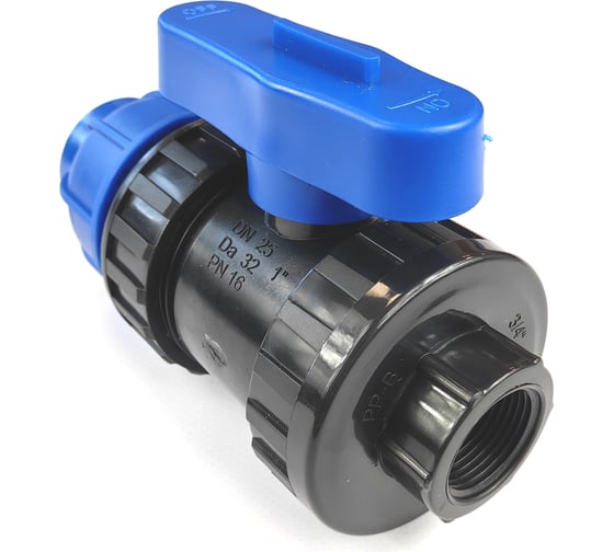 Кран ПНД BOUTTE 32х3/4ВР 9272203