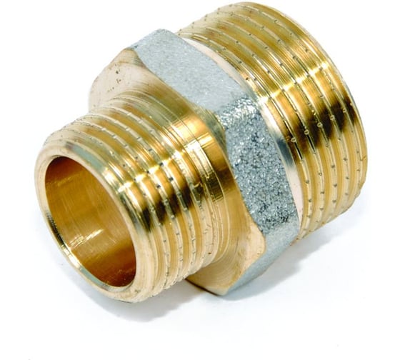 Ниппель SMT НР-НР 1-1/2х1 (ник-жел) 656NY1410 1