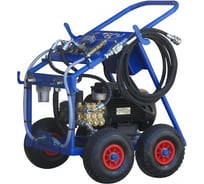 Установка опрессовочная высокого давления C-TECH DN2015 (200 бар, до 900 л/ч, 5.5 кВт, 380 В) мобильная для гидроиспытаний DN2015ET3E4BP2P1