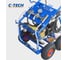 Установка опрессовочная высокого давления C-TECH DN2015 (200 бар, до 900 л/ч, 5.5 кВт, 380 В) мобильная для гидроиспытаний DN2015ET3E4BP2P1 5