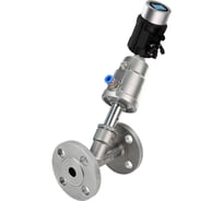 Клапан отсечной пневматический DN.ru 316-316-PVF Ду100 Ру16, ЭИП IEVP-1600 (ход 25-50мм) D110-00370