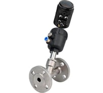 Клапан отсечной пневматический DN.ru 316P-PF Ду80 Ру16, ЭИП IEVP-1500 (ход 5-25мм) D110-00432