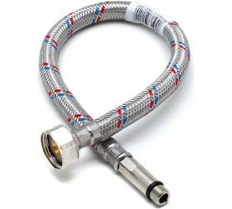 Подводка к смесителю PSV с полимерным покрытием, 150 см М10х1/2, комплект 2 шт 4627132452963