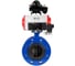 Затвор дисковый DN.ru GGG40-304-EPDM-2W-F-H Ду200 Ру16 пневмопривод DA-140, пневмораспределитель 220VAC, БКВ LSB-210 D050-56125 1