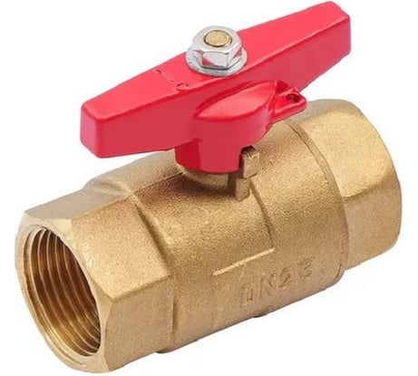 Шаровой кран SMT ADN 1 FxF красная бабочка, 562H6610RB