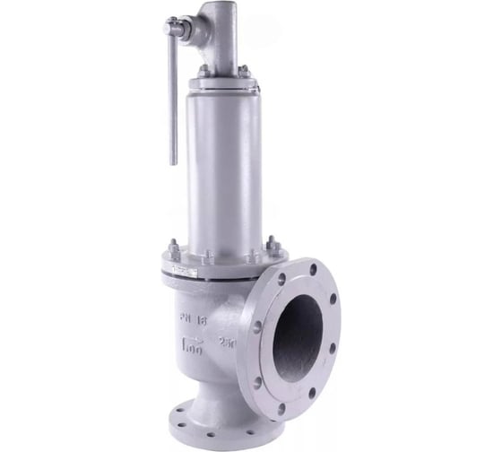 Клапан предохранительный DN.ru 17с6нж 25Л-20Х13-M-F Ду40/65 Ру16 настройка 8-10 бар D120-02135 1