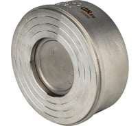 Клапан обратный DN.ru КОП-316-316-Fb Ду15 Ру40 межфланцевый, пружинный, корпус и диск нержавеющая сталь 316, WDVF D100-04023