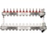 Коллекторный блок RVC ТП нержавеющая сталь, 1 (DN25)12 x 3/4 (евроконус), с расходомерами 18809 1
