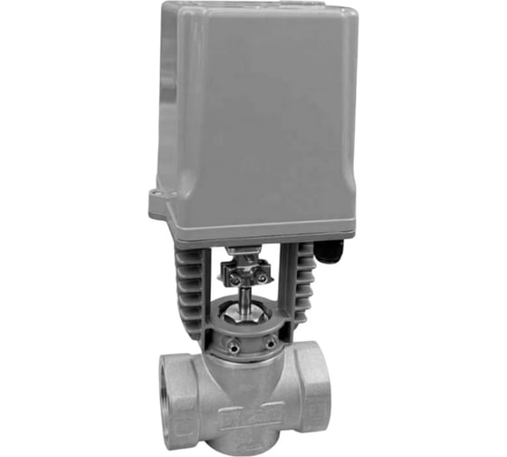 Клапан регулирующий 2-ходовой DN.ru 25нж945нж 304-M-LED-T 1/2 Ду15 Ру25 Kvs4 с электроприводом DAV-110-1500/35-22-220В-IP54 D230-11096 1
