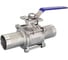 Кран шаровой DN.ru 304-304-PTFE-W-ISO-H Ду125 Ру16 полнопроходной, 3-составной, под приварку, с рукояткой D160-53634 1