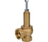 Клапан предохранительный DN.ru 617-617-PTFE-T Ду25 Ру16 корпус и запорный орган латунь CW617N, резьбовой D120-02214 1