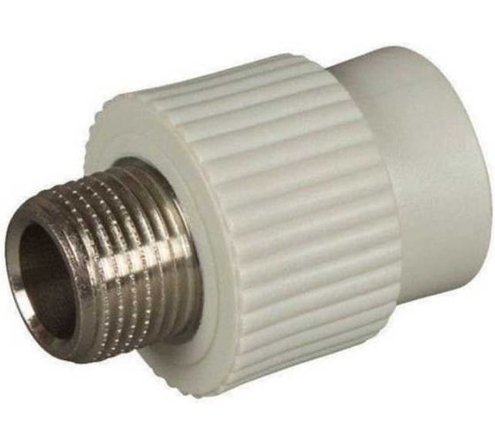 Муфта комбинированная Damento нар.рез. 50x1 1/2" серый (5/50) 8810 1