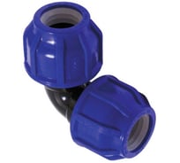 Отвод соединительный компрессионный Damento 50x90 ПНД (1/40) 011227