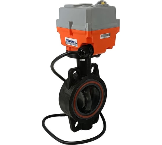 Затвор дисковый пластиковый Архимед с пневмоприводом AP30001_4-110.220/50 AP30001*4-110.220/50 1