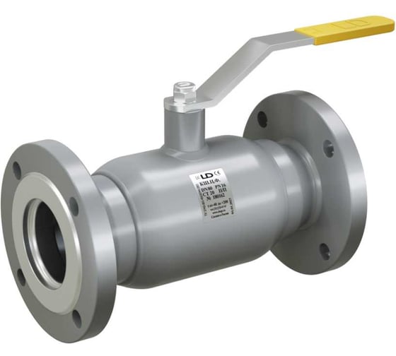Кран шаровый полнопроходной LD КШЦФ из стали 20, Ду10, Ру4.0МПа 11110100402MULD000000000 1
