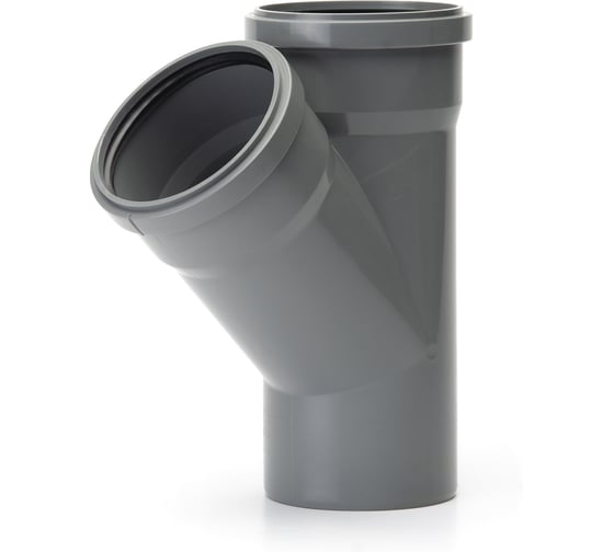 Тройник ООО ТД ДИМПЛАСТ 110/110-45 (кол-во 2 шт) 4627185334919 1