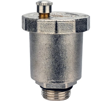 Воздухоотводчик поплавковый автоматический DN.ru CW617N-EPDM-T Ду15 Ру10 корпус латунь CW617N, материал золотника EPDM, резьбовой D030-00302