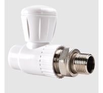 Шаровой кран для радиатора РВК ПП прямой D20 1/2 НР 020305