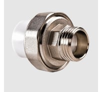 Комбинированная муфта РВК разъемная, раструбная ПП D50-1 1/2 НР 020553