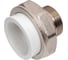 Комбинированная муфта РВК разъемная, раструбная ПП D50-1 1/2 НР 020553 3