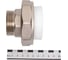 Комбинированная муфта РВК разъемная, раструбная ПП D50-1 1/2 НР 020553 5