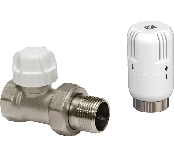 Комплект прямой с термоголовкой TEBO М30х1,5  ВН/НАР 1/2 (1/18) T-TA.ТГ.902.12.М30-15.CN 1