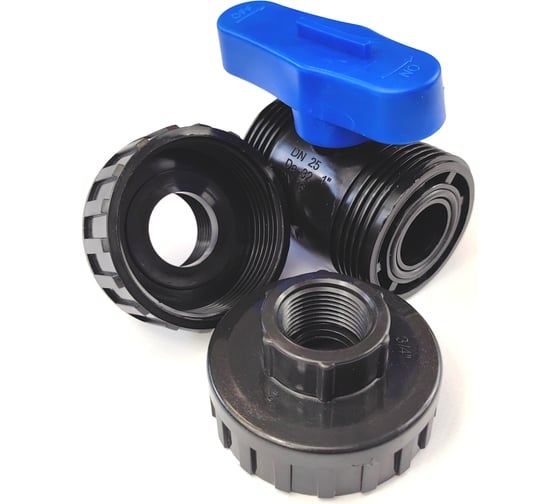 Кран ПНД Boutte 32 - 3/4" ВР х 1" ВР 9273996