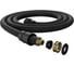 Шланг для душа Elghansa силиконовый 100 см SOFT для гигиенической лейки SH082-Black 4