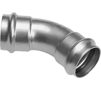 Пресс-угольник Kromwell 45 из нержавеющей стали равнопроходной 54х54 KW.SP959005454