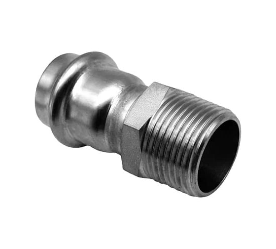 Пресс-фитинг Kromwell из нержавеющей стали, с наружной резьбой 42х1-1/4 KW.SP901004207 1