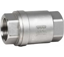 Клапан обратный осевой нержавеющий муфтовый АТКА КО(м) Ду25 Ру63 1010020703