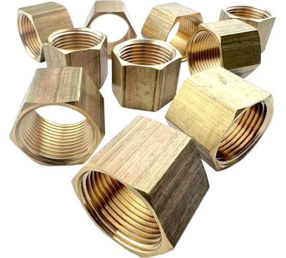 Муфта латунная 1 ВР 10 шт Профитт 9279318 1