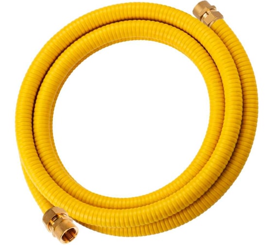 Комплект гофрированная труба VETONA в оболочке 15А 10м с муфтами (F) газ 15x1/2 (2 шт.) 101880 1