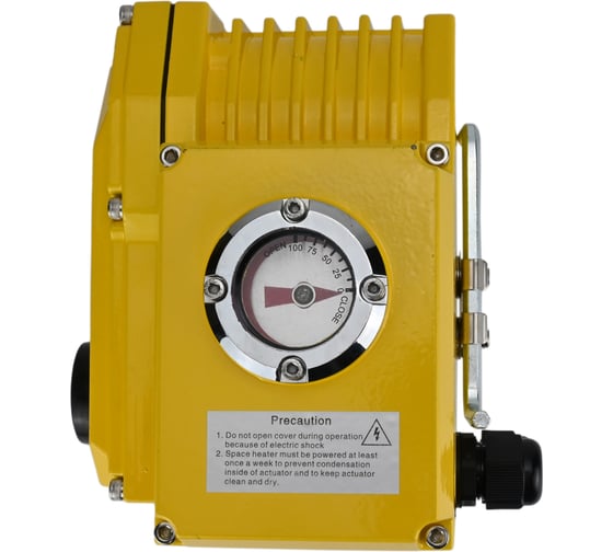 Кран шаровой DN.ru КШМП.316.230-ISO Ду100 Ру40 с электроприводом QT-020 380В D160-00134