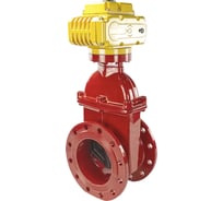 Задвижка DN.ru 30ч939р с обрезиненным клином GGG50-EPDM-F4 Ду200 Ру16 с электроприводом MT-200 380В D040-00746