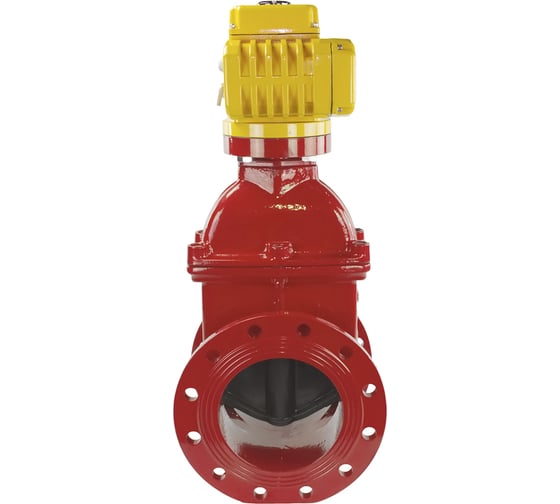 Задвижка DN.ru 30ч939р с обрезиненным клином GGG50-EPDM-F4-RED Ду200 Ру16 с электроприводом MT-200 220В D040-00745