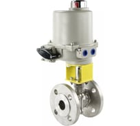 Шаровой кран DN.ru КШФП.316.200 Ду32 Ру40 с электроприводом ГЗ-ОФ.В-45/11(К) 220В D160-02057