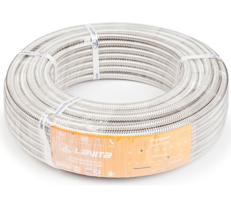 Гофрированная труба Lavita нержавеющая сталь, отожженная, 40 м/бухта HF 18А (R)