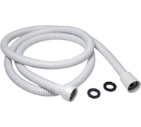 Шланг душевой MIXLINE 150 см имп/кон, EPDM, нерж.сталь белый матовый MIX-2-150 коробка 557322